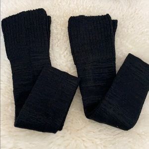 Black Extra Long Arm Warmers